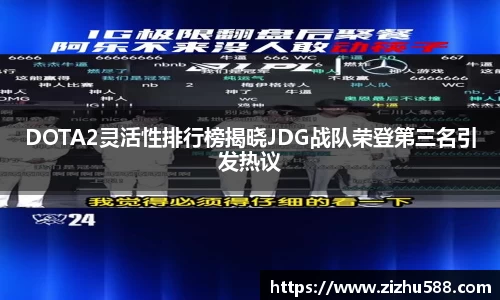 DOTA2灵活性排行榜揭晓JDG战队荣登第三名引发热议