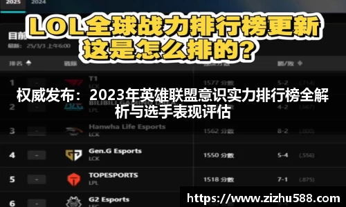 权威发布：2023年英雄联盟意识实力排行榜全解析与选手表现评估